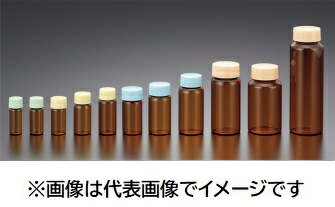 マルエム スクリュー管 オレンジキャップ付 No.2 茶 100入