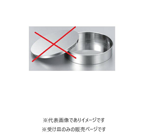 TS ステンレス試験用ふるい φ100×45H 受皿のみ