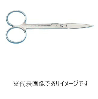 はさみ 小直刃 両鋭 No.12 120mm 実験研究用