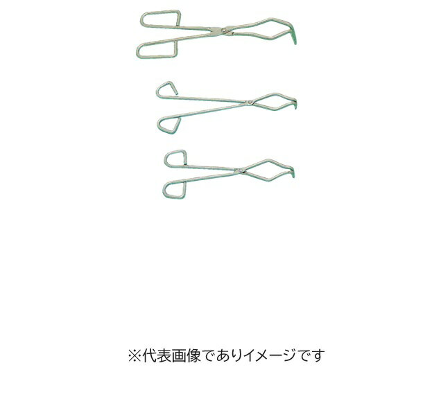 ステンレス製るつぼ挟 240mm