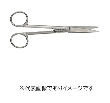 三商 外科直剪刀 左利き用 S-2A-LH 実験研究用