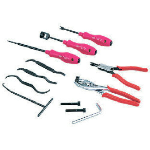 KTC ATBX12 ブレーキツールセット ドラムブレーキ用 12本組