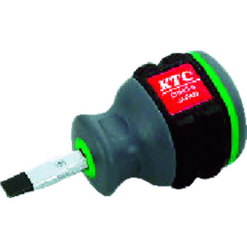 KTC D1MS-6 樹脂柄スタッビドライバ 刃先6.8マイナス 軸長25mm