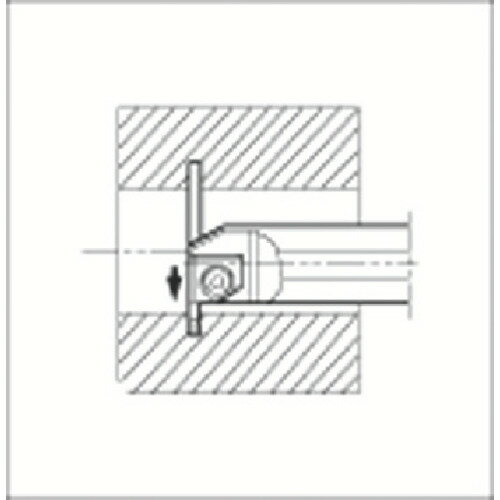 京セラ KIGHR6550B-4 大内径深溝入れ加工用ホルダ KIGH