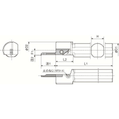 京セラ S19N-SVNR12N 小内径ボーリング システムバー S-SVN-N