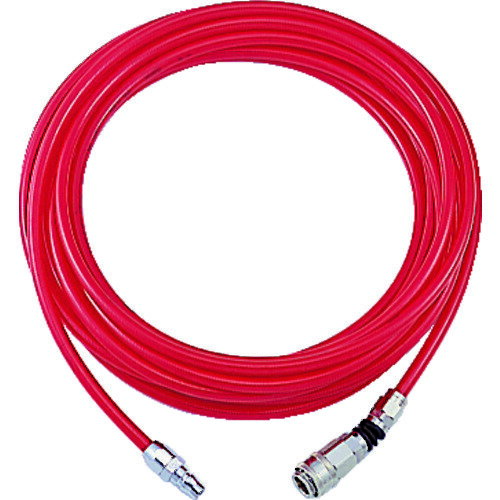 TRUSCO 104-4559 TOP-6.5-10F エアブレードホース ウレタンブレードチューブ 6.5×10 10m フリーアングルJ付 1044559