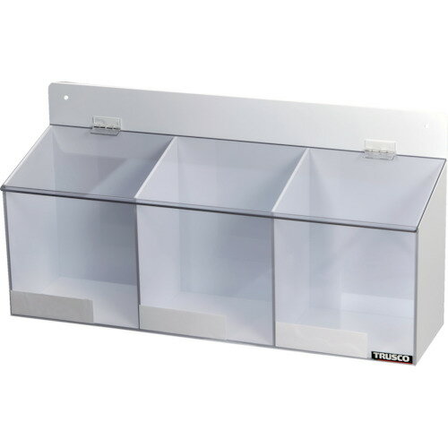 TRUSCO 114-3843 TMCW-3 マスクケース 三人用 1143843