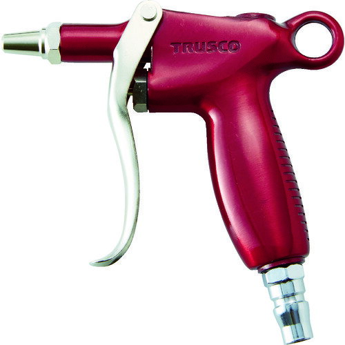 TRUSCO 116-2197 TD-80B-R カラーエアダスター レッド 引金式 プラグタイプ 標準ノズル 1162197