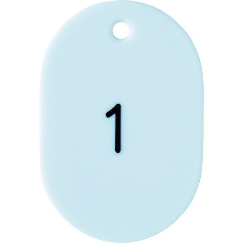 TRUSCO 116-2310 THFL-0125-W 番号入小判札 �