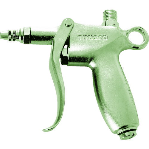 TRUSCO 160-8087 TD-70B-2WRN エアダスター 引キ金式 流量調整ノズル付 吊り下げ式 ニップルタイプ 1608087