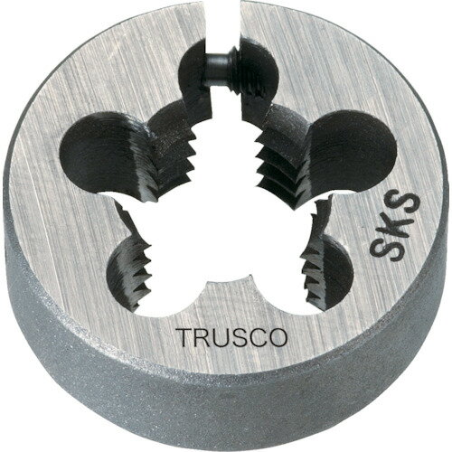 TRUSCO 401-8921 LT50D-10X1.5 左・アジャスタブル丸ダイス 50径 10X1.5 (SKS) 4018921