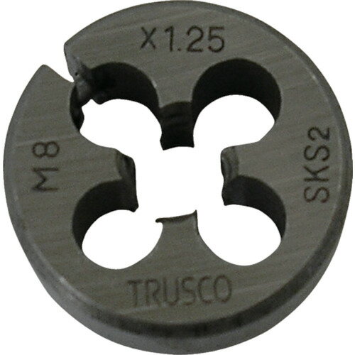 TRUSCO 424-9836 T25D-3/8W16 丸ダイス 25径 ウイットネジ 3/8W16 (SKS) 4249836