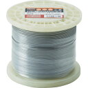 TRUSCO 489-0868 CWC-1S200 ステンレスワイヤロープ ナイロン被覆 Φ1.0(1.5)mmX20 4890868