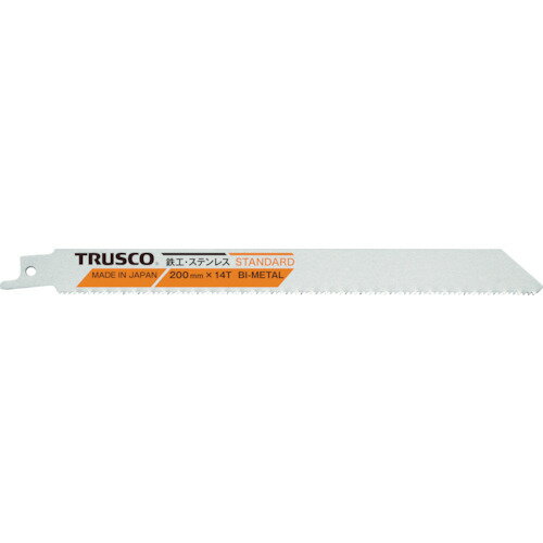 TRUSCO 767-9181 TBS-160-14-5P バイメタルセーバーソーブレード 160mmX0.9厚X14山 5枚 7679181