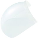 TRUSCO 207-2798 BOSQ-C 吸収缶マスク対応 球面形状防災面BOSQ用替エレンズ 2072798