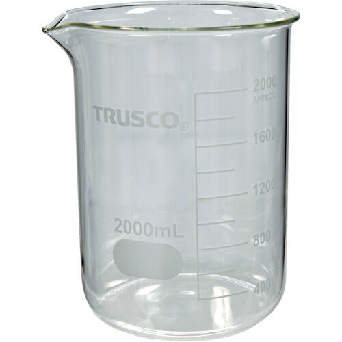 TRUSCO 217-9228 GB-2000 ガラスビーカー 2000ml 2179228