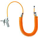TRUSCO 231-4606 TD-75SC-3S スプリング式ウレタンコイルホース ダスターセット 2m 2314606
