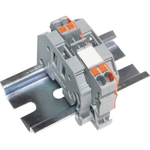 TRUSCO 257-3039 SPTB18A-2-2P スプリング式端子台2線式 2極 電線サイズ0.25~1.5 2573039