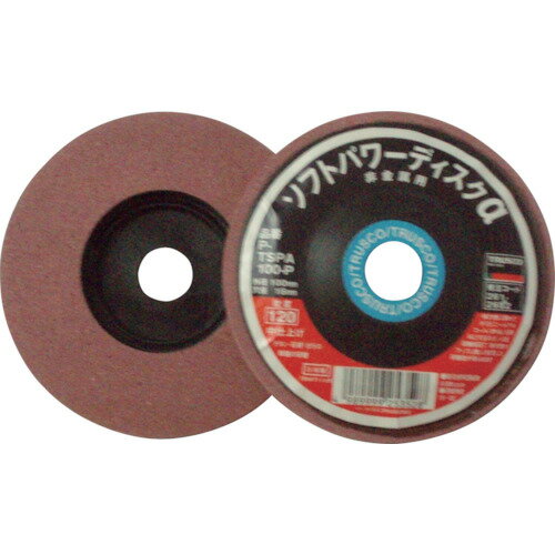 TRUSCO 261-2666 TSPA100-P 800 ソフトパワーディスクα 非金属用 Φ100 5個入 800 2612666