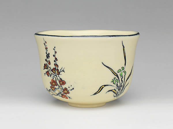 吉村楽入　2020年初春作品　万能わん　四君子の絵