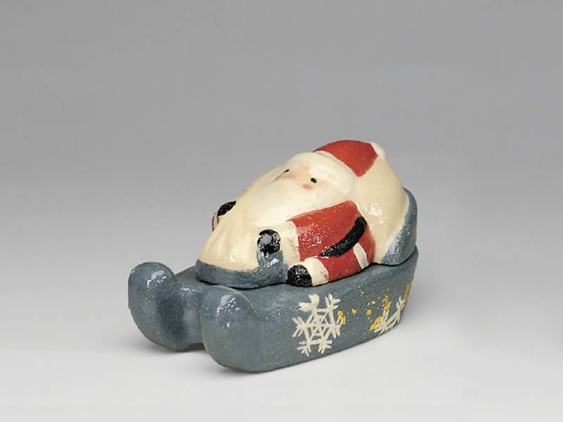 吉村楽入　2021年初春作品　ソリサンタ　香合