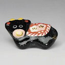吉村楽入 2021年初春作品 黒牛 箸置【送料無料(北海道、沖縄は1000円)】