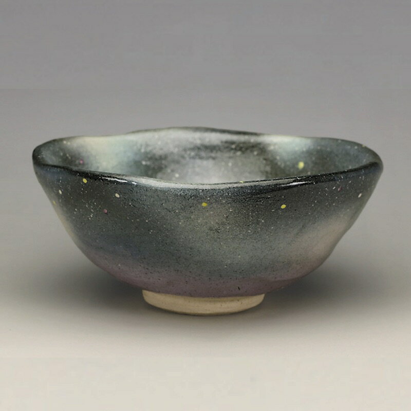 吉村楽入　2022年初春作品　星空　平茶碗