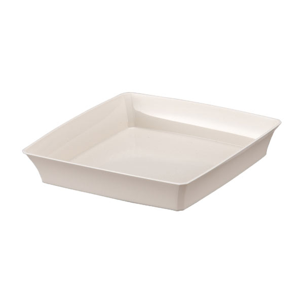 グラシアプレート 215型 ホワイト アップルウェアー 鉢皿