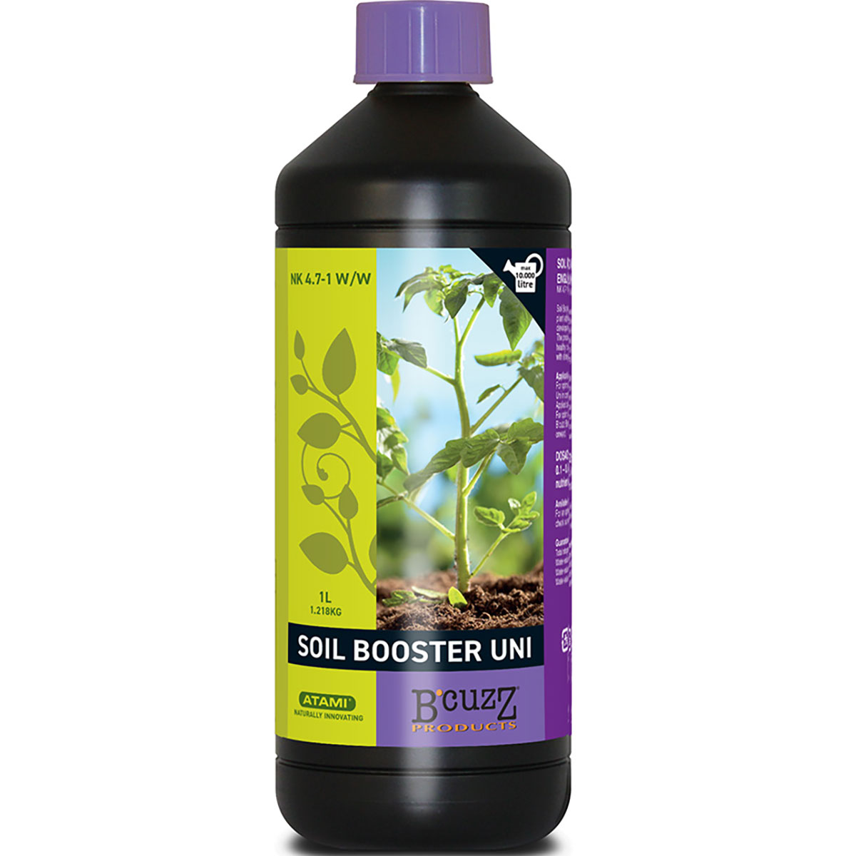 B'CUZZ SOIL BOOSTER UNI(ビーカズ ソイル ブースター ユニ) 1L ATAMI 土耕栽培 肥料 成長促進剤