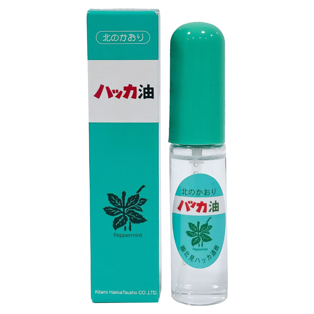 ハッカ油 ハッカ油スプレー 11.5ml 北見ハッカ通商 天然 薄荷 アロマ ハッカ エッセンシャルオイル M
