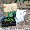 タネからはじめる かんたん苗づくりキット サカタのタネ Seedfun 「買う苗」から「つくる苗」へ タネまきはじめよう ガーデン用品
