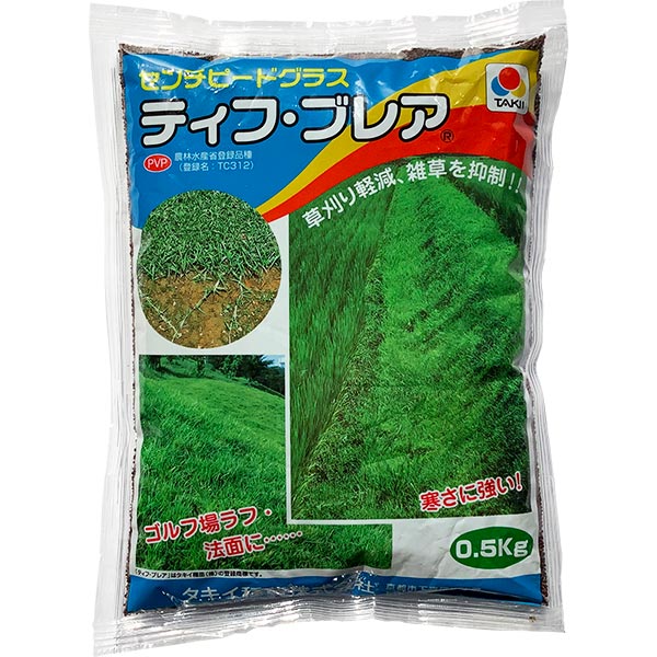 センチピードグラス ティフ・ブレア 500g 芝種 M1