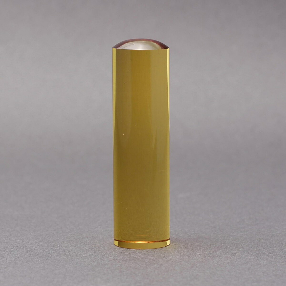 印鑑/認印/黄水晶・シトリン・Citrine/印鑑サイズ・16.5mm/印鑑プレビュー無料/印鑑ケース別売/水晶・石英に精通した石彫り印鑑職人が創る美しいご印鑑☆印鑑 銀行印 送料無料 売れ筋☆