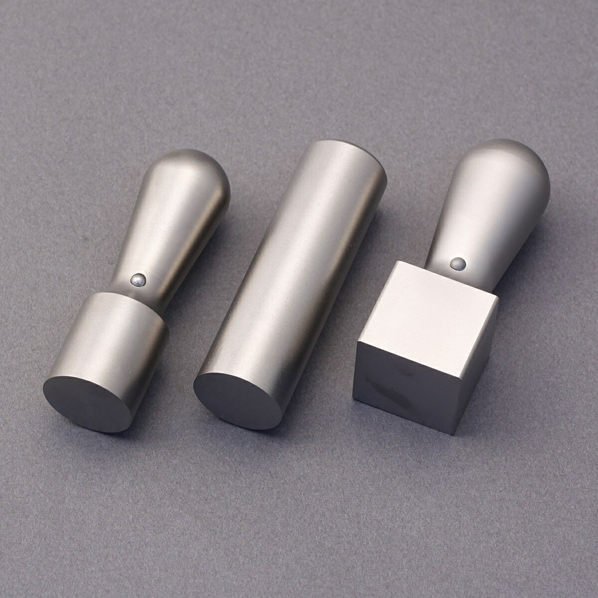 法人印鑑セット/法人 実印 付/法人印鑑 3本セット/シルバーブラストチタン/代表印・法人銀行印・角印・..