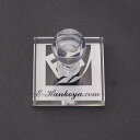 ゴム印/ゴム印 オーダー/トップスター・アクリル/プラ台/正方形/台木52x52mm/印面51x51mm☆ゴム印 本日発送 売れ筋☆