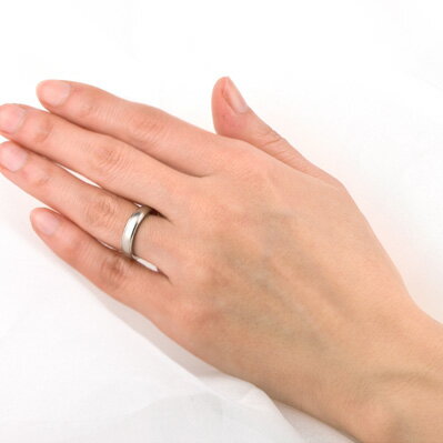 チタン 結婚指輪 (マリッジリング) プラチナイオンプレーティング加工商品 男女ペアセット 刻印無料(文字彫り) 金属アレルギーにも強い アレルギーフリー ペアリング ブライダルリング マリッジリング チタンマリッジリング 刻印可能なチタン結婚指輪 安心