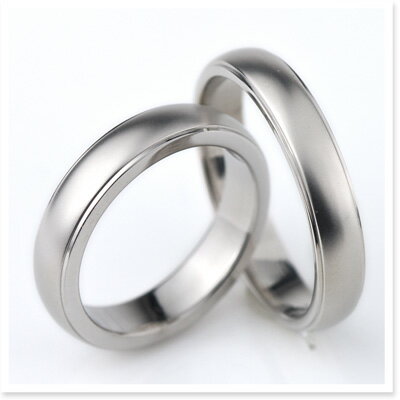 チタン 結婚指輪 (マリッジリング) プラチナイオンプレーティング加工商品 男女ペアセット 刻印無料(文字彫り) 金属アレルギーにも強い アレルギーフリー ペアリング ブライダルリング マリッジリング チタンマリッジリング 刻印可能なチタン結婚指輪 安心
