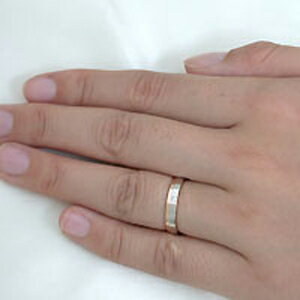 結婚指輪 マリッジリング 単品 18金 ピンク...の紹介画像2