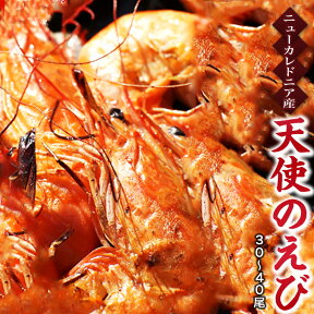 【完売御礼】天使の海老1kg箱30/40サイズ（30〜40尾入）天使のえび ※ご自宅用なのでのし対応不可。ニューカレドニア産　最高品質のエビ　供給量が減り品薄になっています。一旦販売停止になります。