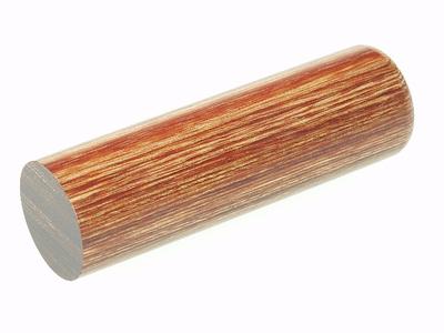 印鑑 はんこ 実印 彩樺-saika-18ミリ丸 ケース付（黒）