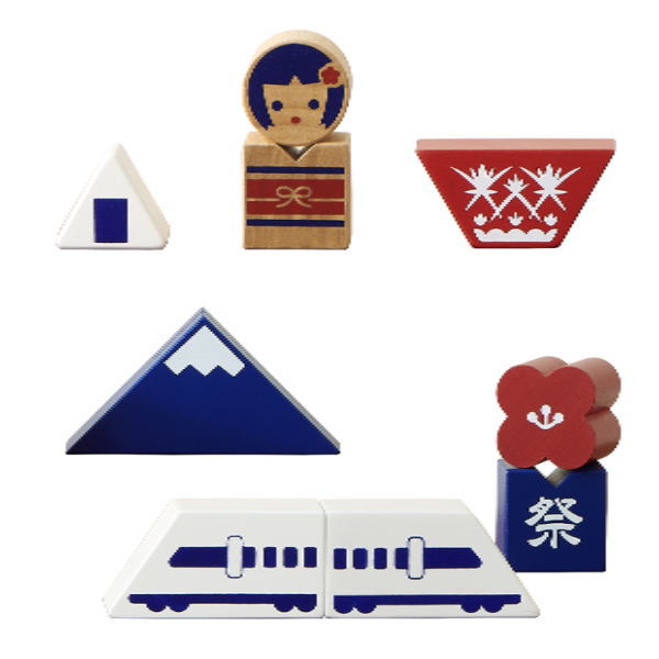 積み木 JAPAN -日本- エドインター【ラッピング無料】 木のおもちゃ 木製 誕生日クリスマス プレゼント 知育 玩具 出…