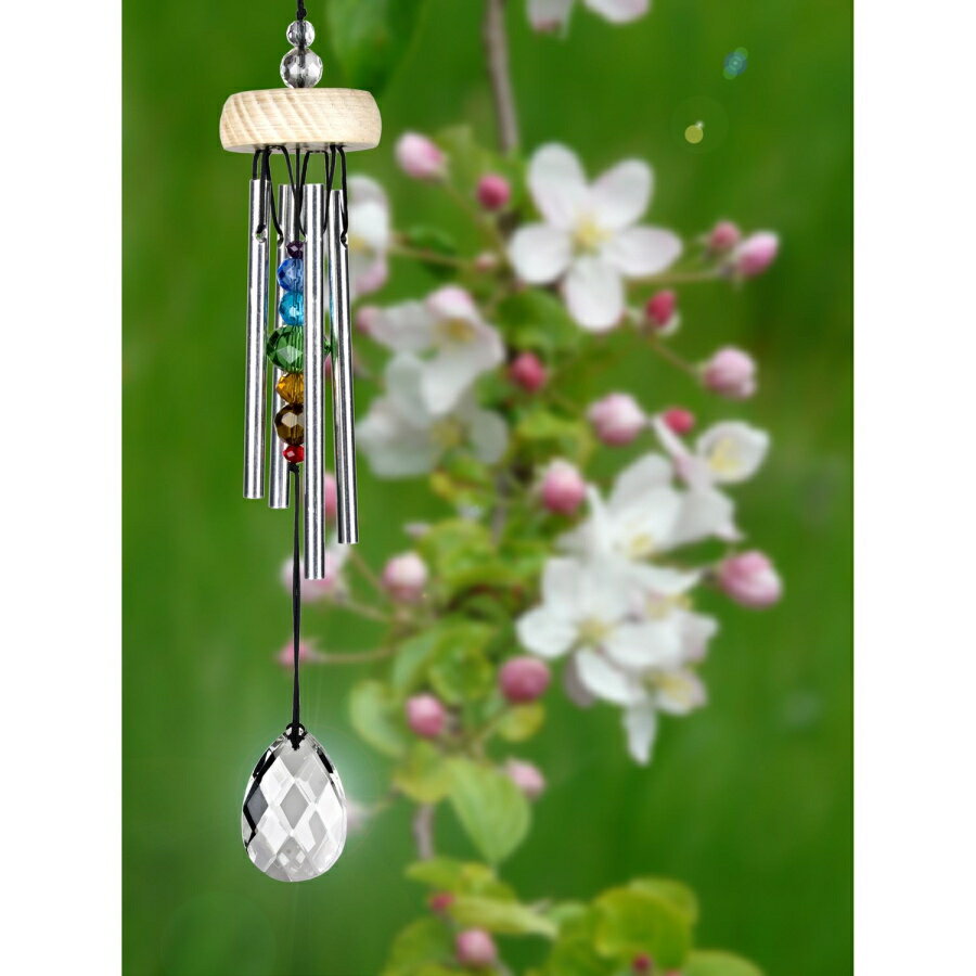 ジェムドロップチャイム プリズム ウインドチャイム WPI023 【試聴できます】【WoodstockChimes】Gem Drop Chime WOODSTOCK　CHIMES ウィンドチャイム　ウインドチャイム　風鈴　風水　ヒーリング　ヨガ　玄関【正規品】