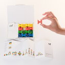 ネフ社の積木・ミニネフスピール 多色 MINI naefspiel【Naef / ネフ】【正規輸入品】ネフスピール リグノ 積み方 説明 リバーシブル パターン集 付き
