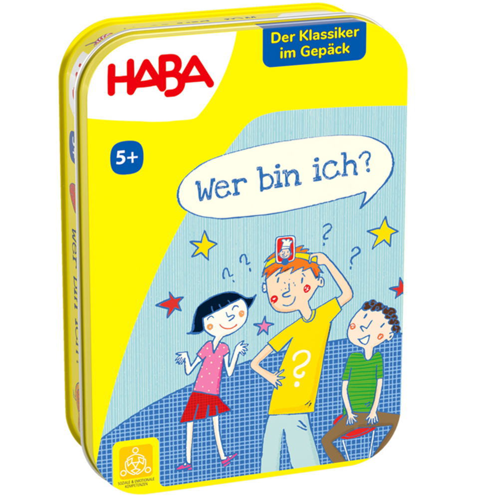 リトルゲーム・私はだれ！？ HA301323 wer bin ich？ HABA ハバ社 ドイツ カードゲーム 知育 玩具 テーブルゲーム ゲーム おもちゃ 誕生日 クリスマス プレゼント パーティー 楽天