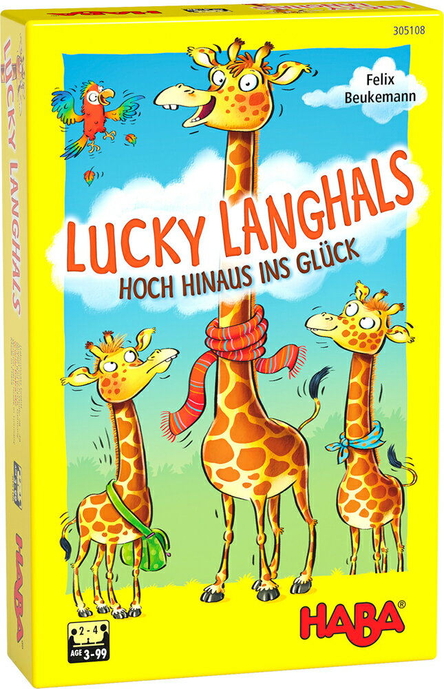 ラッキージラフ 日本語訳付き HABA(ハバ) HA305108