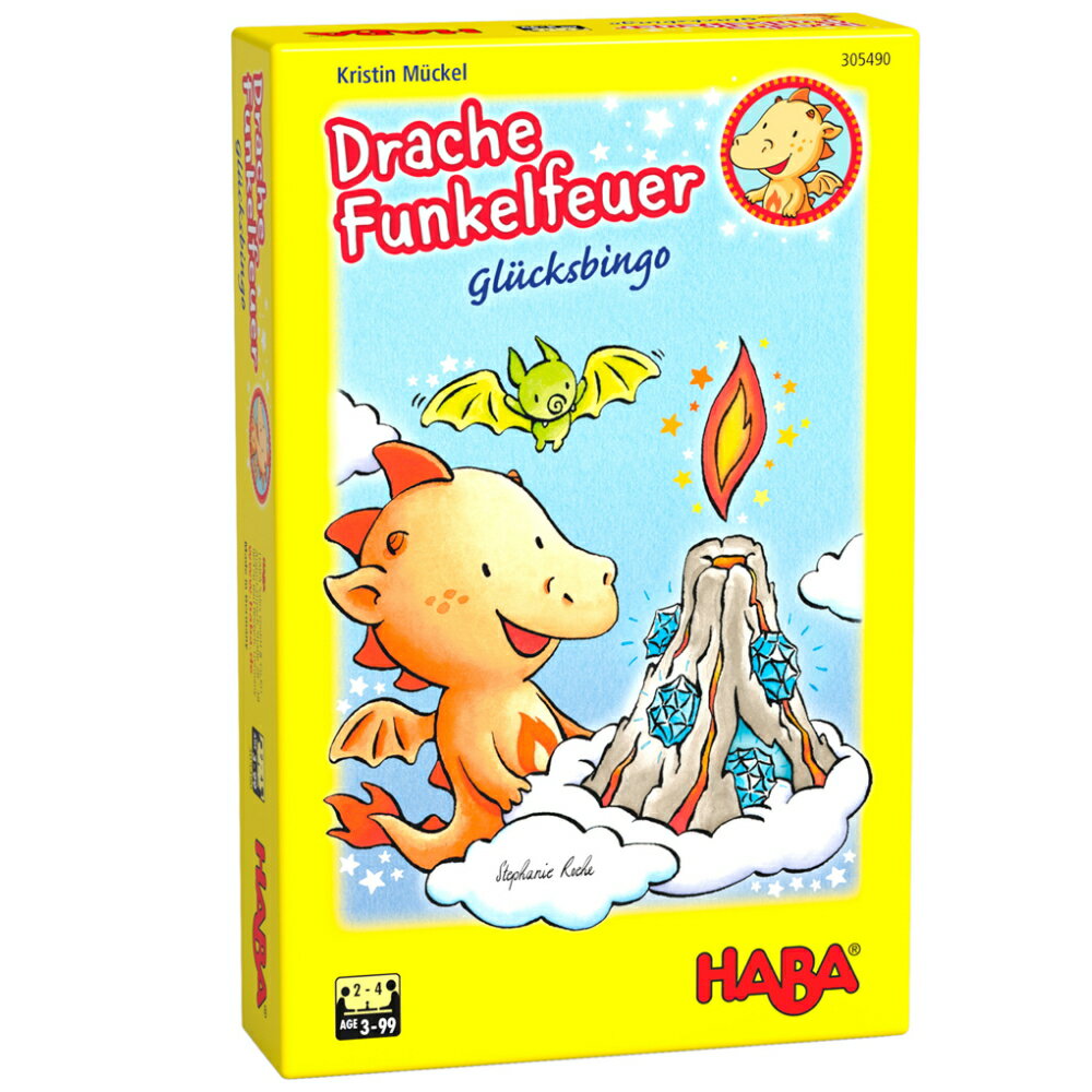ハバ ビンゴゲーム ファイアードラゴン HABA(ハバ) HA305490 日本語訳付き