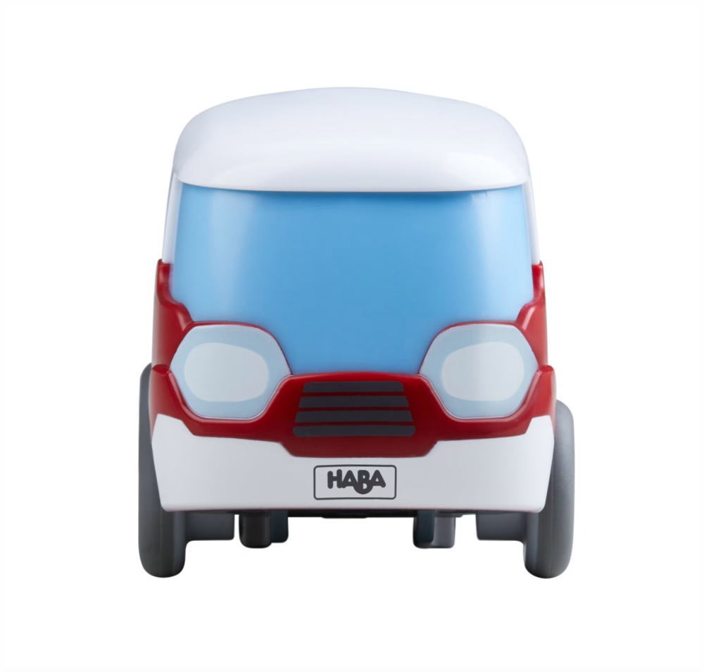 ハバ クラビュー モーターカー バス HA6689 HABA 車 ピタゴラスイッチ 誕生日 クリスマス プレゼント 知育玩具 おもちゃ 3歳 4歳 5歳 子供 女の子 男の子 ミニカー レース ブラザージョルダン社 3