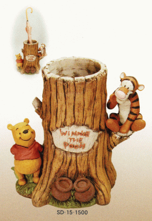 Pooh　傘立て(筒型）