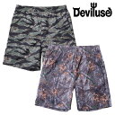 Deviluse ショーツ CAMO AHORTS デビルユース ハーフパンツ 迷彩