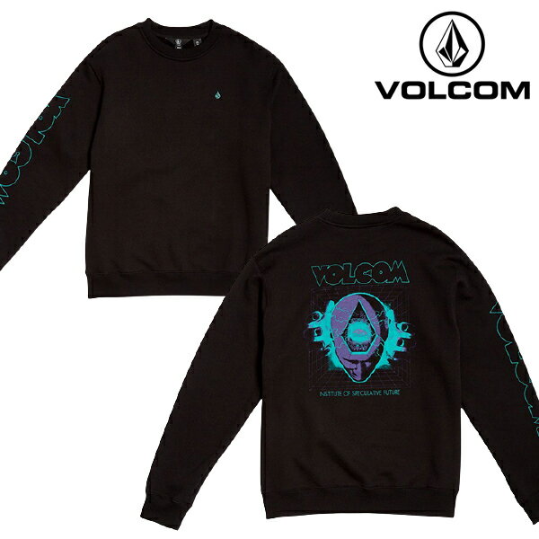 VOLCOM N[lbN FA MAX LOEFFLER CREW Black {R N 